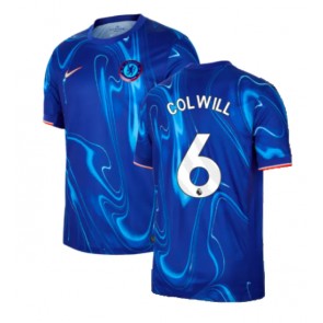 Chelsea Levi Colwill #6 Domácí Dres 2024-25 Krátký Rukáv